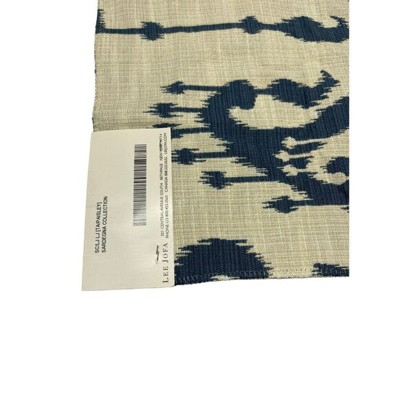 Lee Jofa, Sassari Ikat Ethnic  Motif Remnant 23” x 24” - Picture 2 of 10